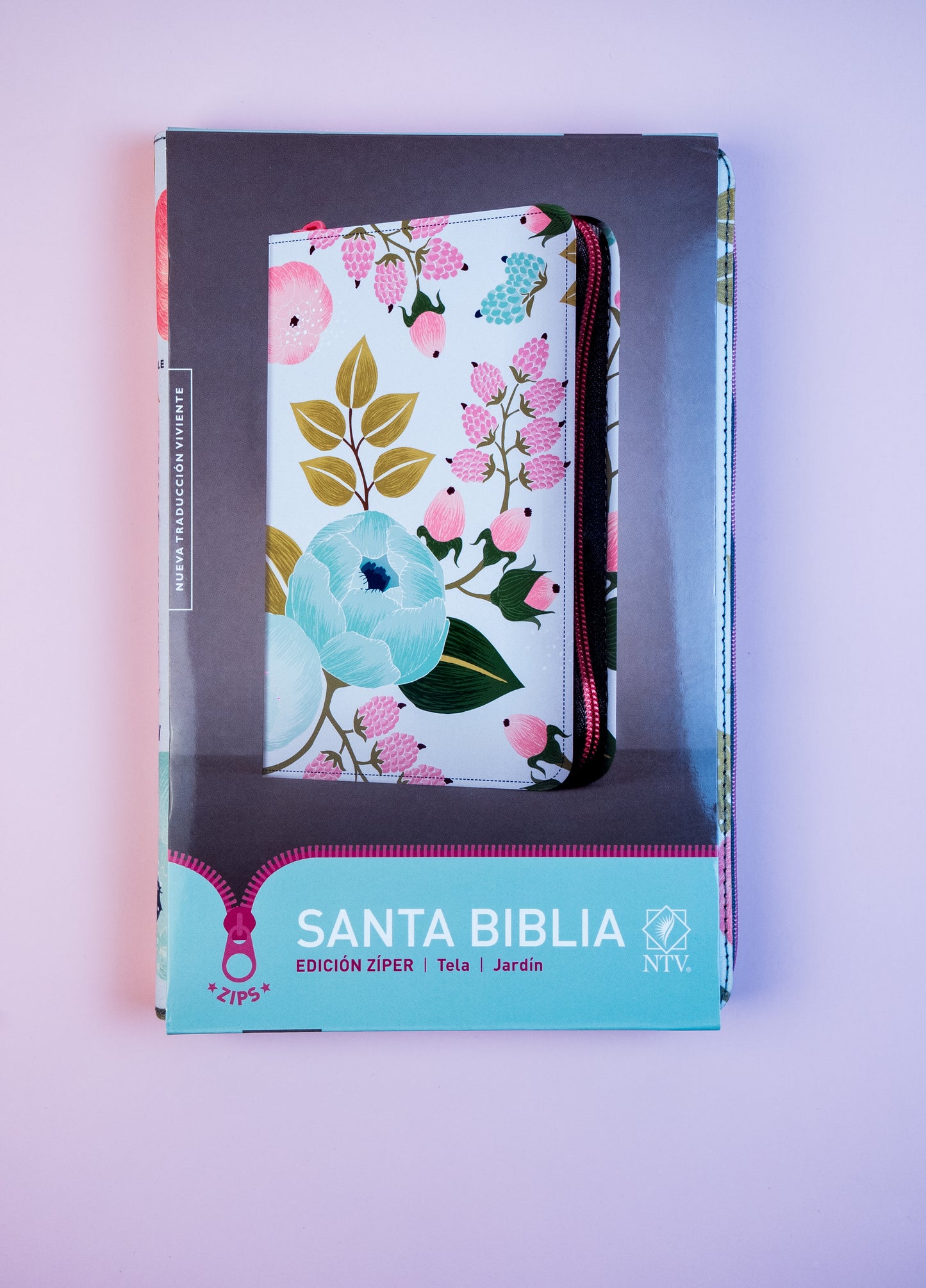 Biblia NTV, Edición zíper, Jardín con separadores