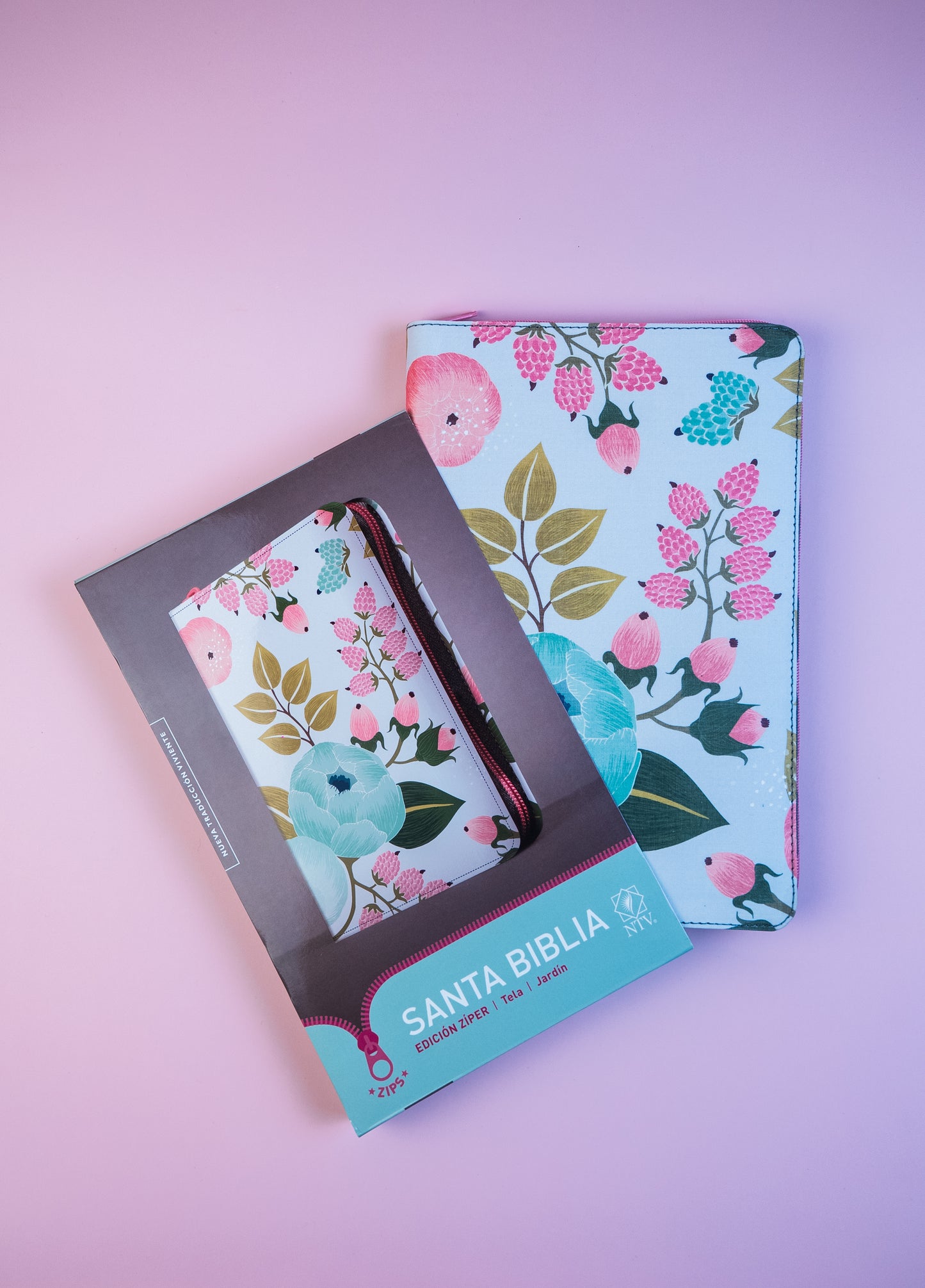 Biblia NTV, Edición zíper, Jardín con separadores