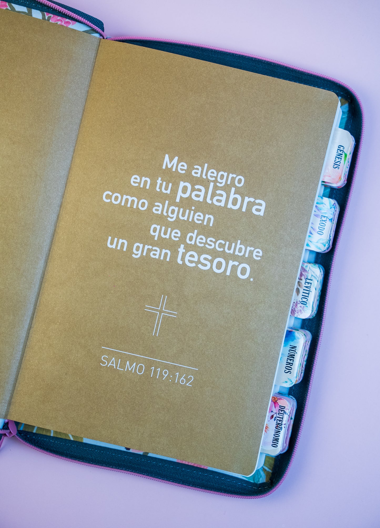 Biblia NTV, Edición zíper, Jardín con separadores