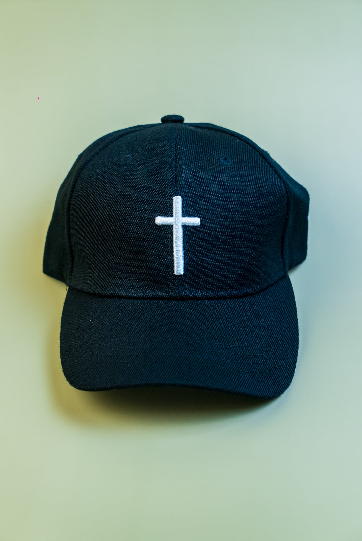 Cross Embroidered Baseball Cap