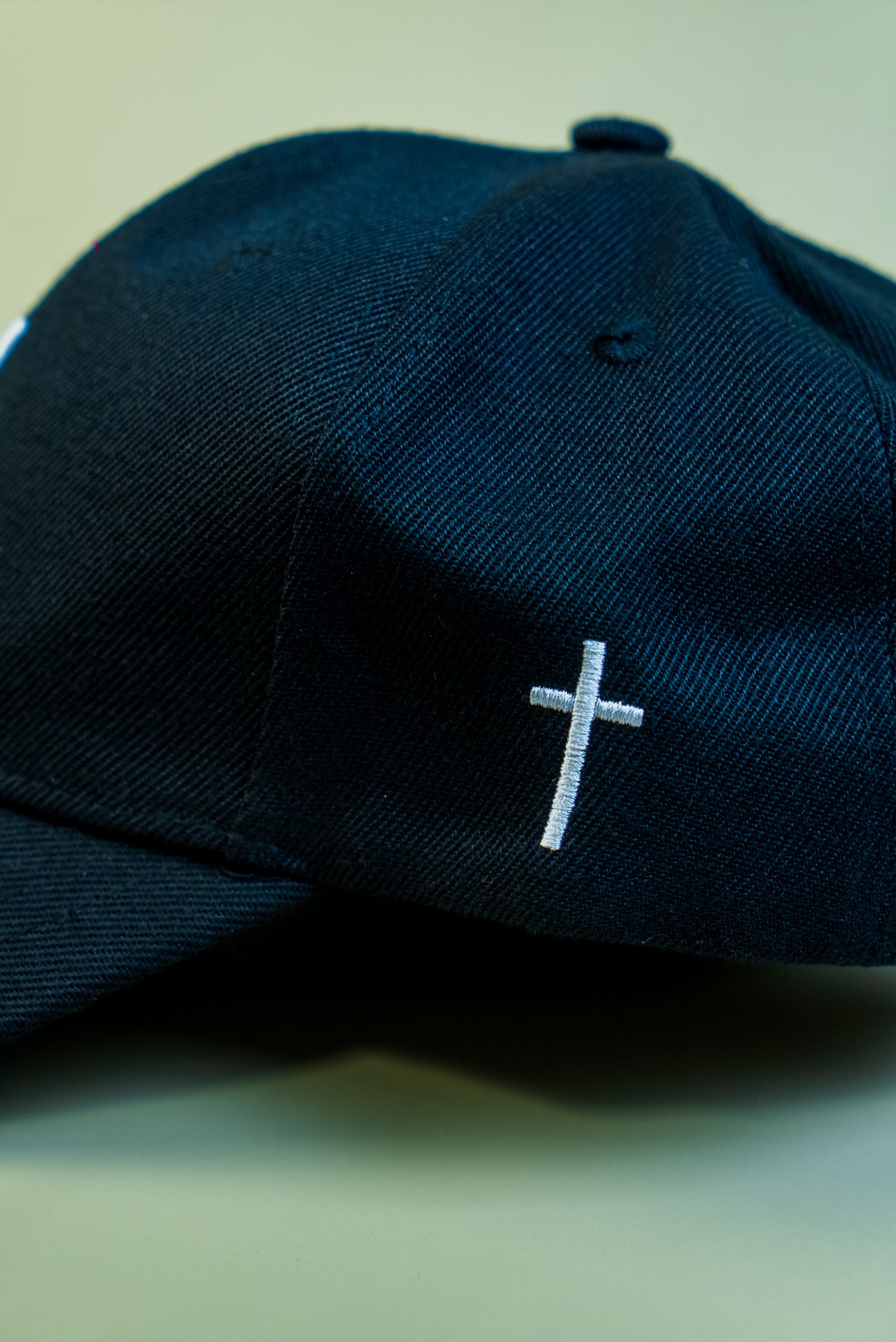 Cross Embroidered Baseball Cap